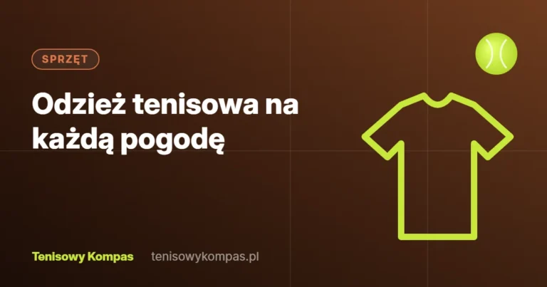 Odzież tenisowa – okładka poradnika Tenisowego Kompasu