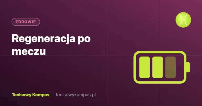 Regeneracja po meczu tenisowym – okładka artykułu
