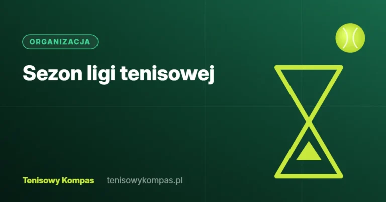 Sezon ligi tenisowej – okładka artykułu